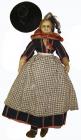 Welsh costume doll, Hereford Museum, D14