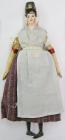 Welsh costume doll, Museum of London, D28