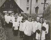 Portreeve's Sunday, Laugharne 1963