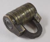 WW1 combination lock belonging to Daniel Collard
