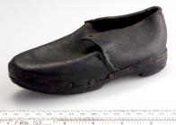 A child’s left shoe discovered in...