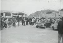 Start of the Tour of Mid Wales Road Race