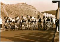 Start of the Aberystwyth Cycle Race 1988