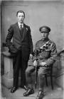 Soldier from South Lancashire Regiment and a...