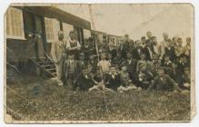 Cerdyn post o Wersyll yr Urdd, Llangrannog 1930au