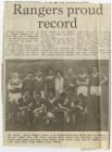 Bargod Rangers FC, Proud Record ...