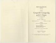 Cyngerdd Cysegredig gyda'r Organ, Eglwys...