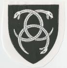 Llysnewydd, Dre-fach Velindre, Coat of Arms.