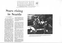 Ninnau article on the Seattle Band y Ddraig...