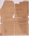 Internment papers for John J. O'Neill....