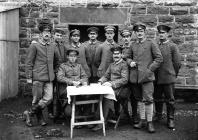 German prisoners in Frongoch camp