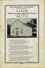 Salem Homecoming Association Reunion Church...