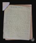 Company letters of 3rd Glamorgan Post Rangers,...