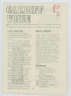 Cardiff Voice, a community based magazine,...