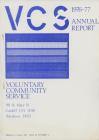 Voluntary Community Service: Annual Report 1976...