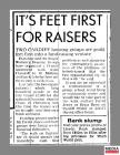 Newspaper clipping taken from page 17 of the...