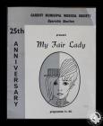 Programme for 'My Fair Lady', as...