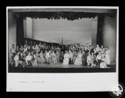 Photograph showing the cast of 'Oklahoma&...