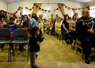 Peace event in the hall, Community House,...