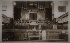 The interior of the old church