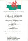  Grand Concert publicity poster 1991  Pacific...