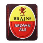 Brains Label - Brains, Brown Ale