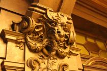 One of the Coal Exchange dragons 