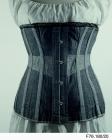 Grey cotton corset