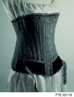 Grey cotton corset