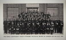 Royal Review in London 14th July 1954. 