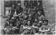 Women's Auxiliary Air Force visit Cefn Coed...