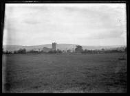 Gelligaer Church and site of Roman camp