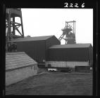 Upcast shaft at Penallta Colliery 1981