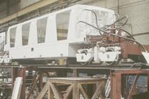 Electric locomotive at Oakdale Colliery