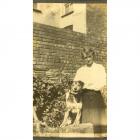 Mrs "Jack" Henney and dog