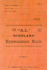 Examination Book 1889