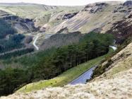 Bwlch mountain road.