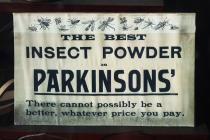 Parkinsons' The Best Insect Powder sign