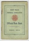 WWFA Official Rule Book 1934/35