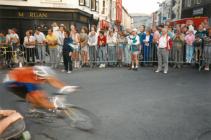 Tour of Wales Cycle Race starting in Aberystwyth