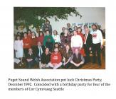 1992, Puget Sound Welsh Association noson lawen