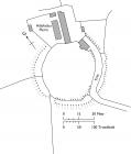 Ground Plan - Castell Bryn Gwyn