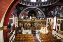 Interior of St Nicholas Greek Orthodox Church