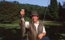 Ghillie, angling at Lake Hotel Waters