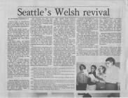 Seattle's Welsh revival, 1988