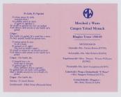 Merched y Wawr Ystrad Mynach Branch Programme...