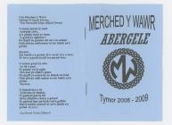 Rhaglen tymor 2008 - 2009 cangen Merched y Wawr...