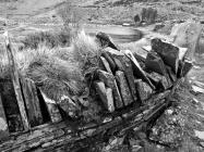 dry stone wall, Cwmorthin