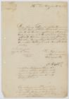 Petition and Certificate – August 7, 1856