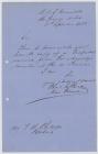 Letter to Thomas Benbow Phillips from Charles E...